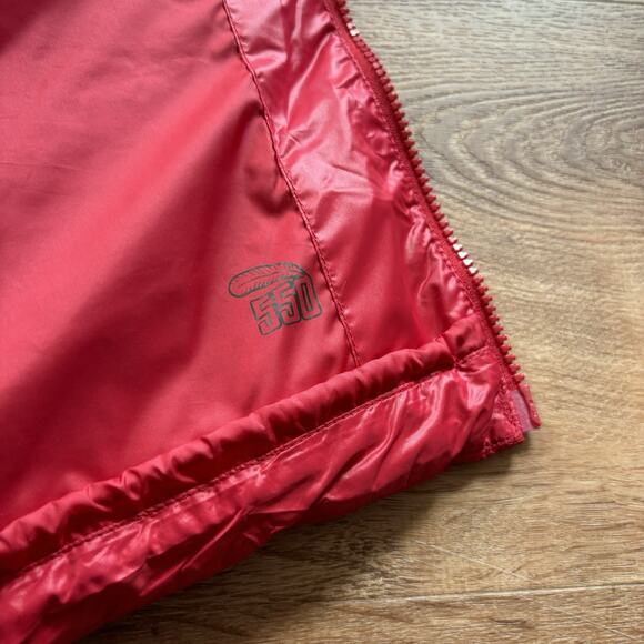 Vintage Nike ACG Down Puffer Vest Jacket USA Olympics Red Mens Large NBC Quilted - Picture 7 of 9